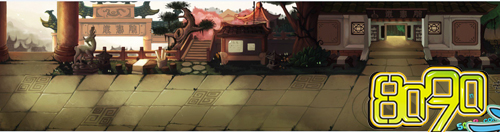 大话神仙水墨风格