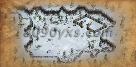 战千雄边境雪林