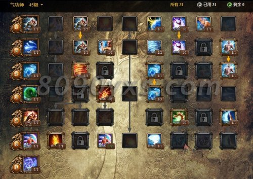 剑灵气功师加点