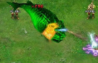 烈火战神虎面鱼妖