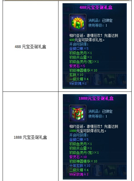 YY仙侠傲世 相约圣诞激情狂欢