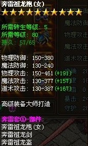 奔雷祖龙袍(女)