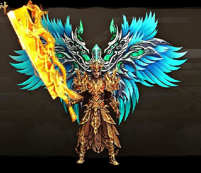 符合等级要求的玩家可花268元宝购买翅膀"天使之翼".