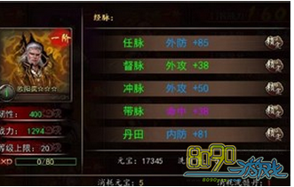 格斗江湖,人物有13种属性吗