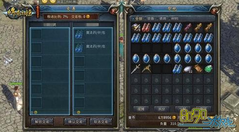 传奇永恒背包满了