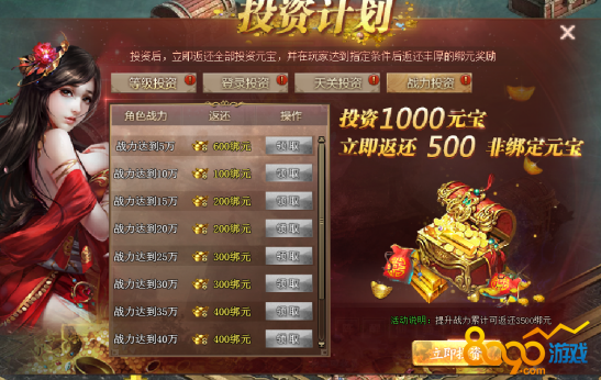 西游悟空传战力投资