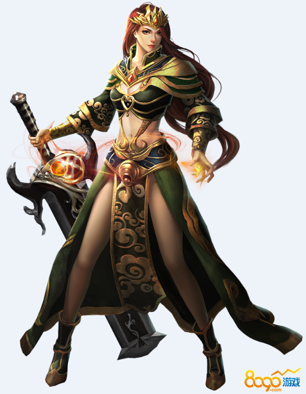 龙魂沙城战士女